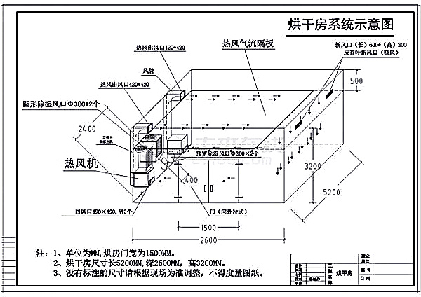 簡易烘干房設(shè)計圖